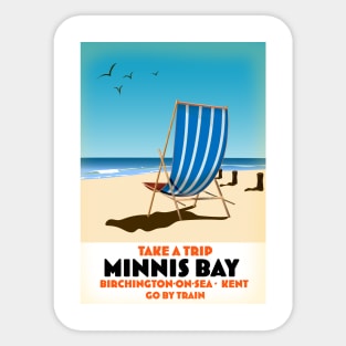 Minnis Bay ,birchington-on-sea Sticker